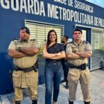 Karina Café participa da inauguração de base da Guarda Metropolitana e reforça defesa da segurança na Praia da Graciosa