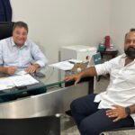 Prefeito Luciano Costa se reúne com secretário César Halum para fortalecer o setor agrícola de Santa Rita do Tocantins
