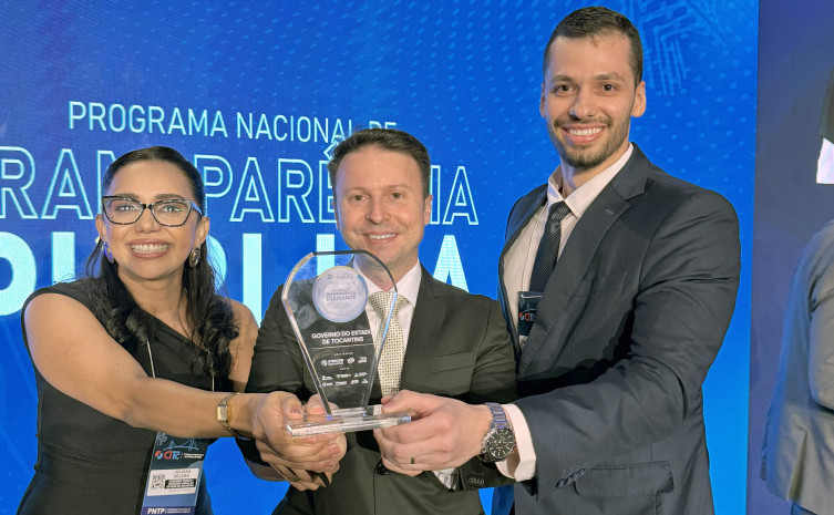 Tocantins conquista Selo Diamante de Transparência e salta para 5º lugar entre os estados mais transparentes do Brasil