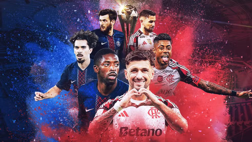 PSG e Flamengo decidem Copa Intercontinental 2025 nesta quarta-feira no Catar