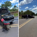 Batida frontal na TO-335 deixa duas pessoas mortas entre Colinas e Palmeirante