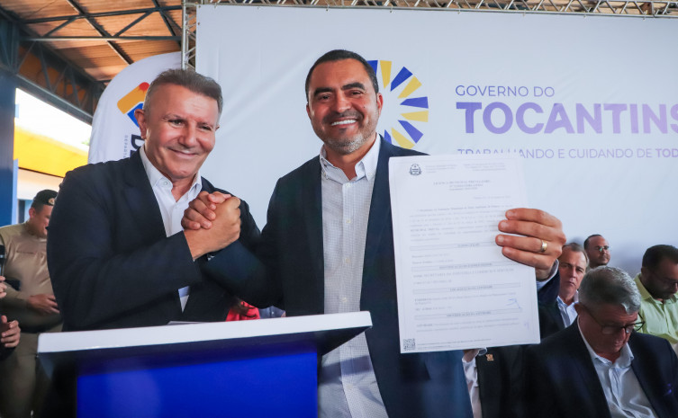 Governador recebe licenças ambientais da Cidade do Automóvel e do Parque Tecnológico em Palmas