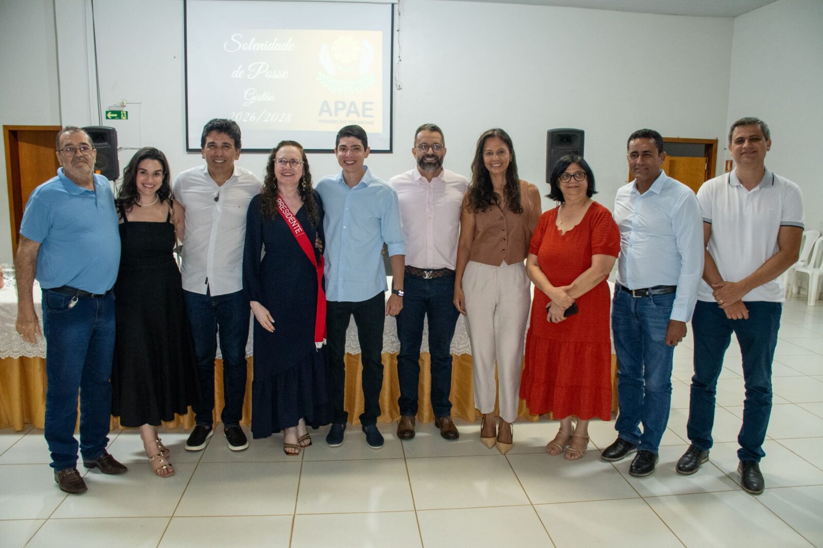 Celso Morais prestigia posse da nova diretoria da APAE Paraíso para o triênio 2026/2028