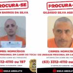 Veja o que se sabe sobre a fuga de serial killer e integrante de facção em presídio do Tocantins