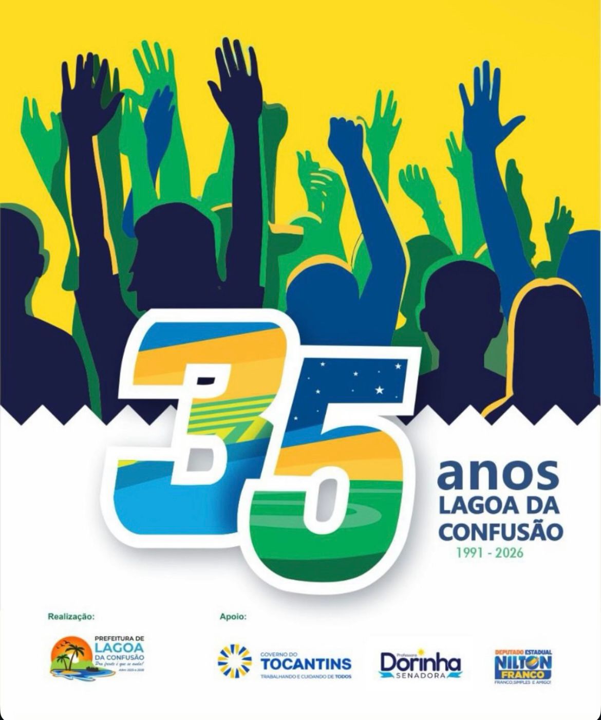 Culto em ação de graças marca celebração pelos 35 anos de Lagoa da Confusão