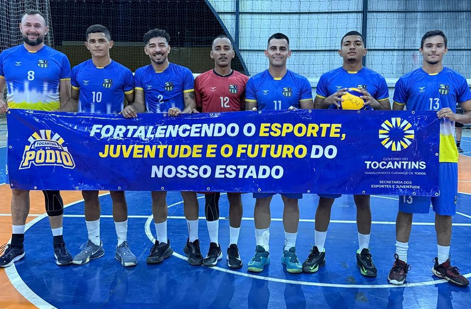 Lagoa da Confusão faz história nos Jogos dos Servidores 2025 e conquista 3º lugar estadual no vôlei