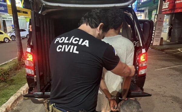 Polícia Civil prende suspeito de furtos qualificados em série em Paraíso do Tocantins
