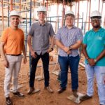 Prefeito de Paraíso vistoria reforma da Escola Irmã Julita e construção da primeira Escola de Tempo Integral