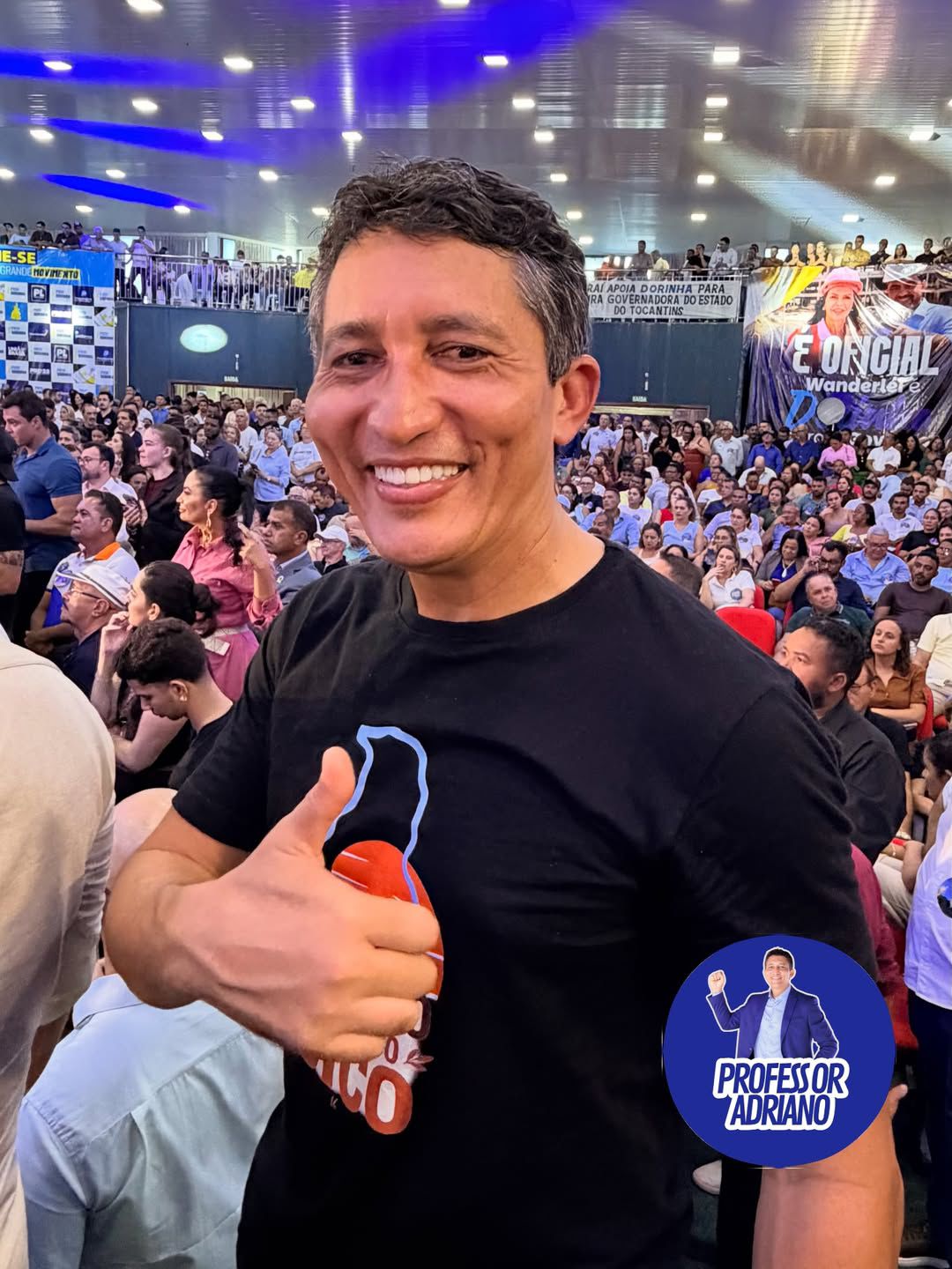 Professor Adriano se filia ao União Brasil e lança pré-candidatura a deputado estadual no Tocantins