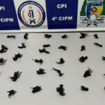 Jovem de 19 anos é preso por tráfico de drogas em Cristalândia durante patrulhamento da PM