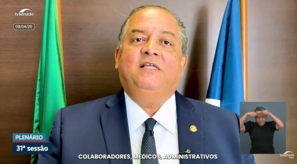 Vice-presidente do Senado, Eduardo Gomes propõe homenagem no Senado aos 50 anos do Hospital Dom Orione e reforça apoio à saúde no Tocantins