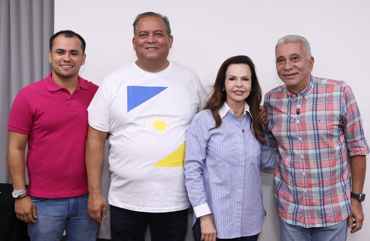 Senador Eduardo Gomes amplia base política com apoio de Amastha e Lucas Campelo e reforça aliança com Dorinha