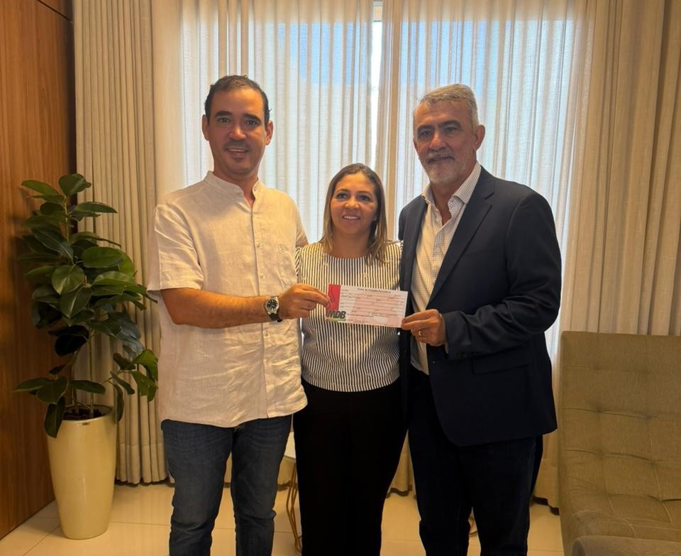 Wesla Lima se filia ao MDB e é destacada como voz feminina para a Assembleia no Tocantins