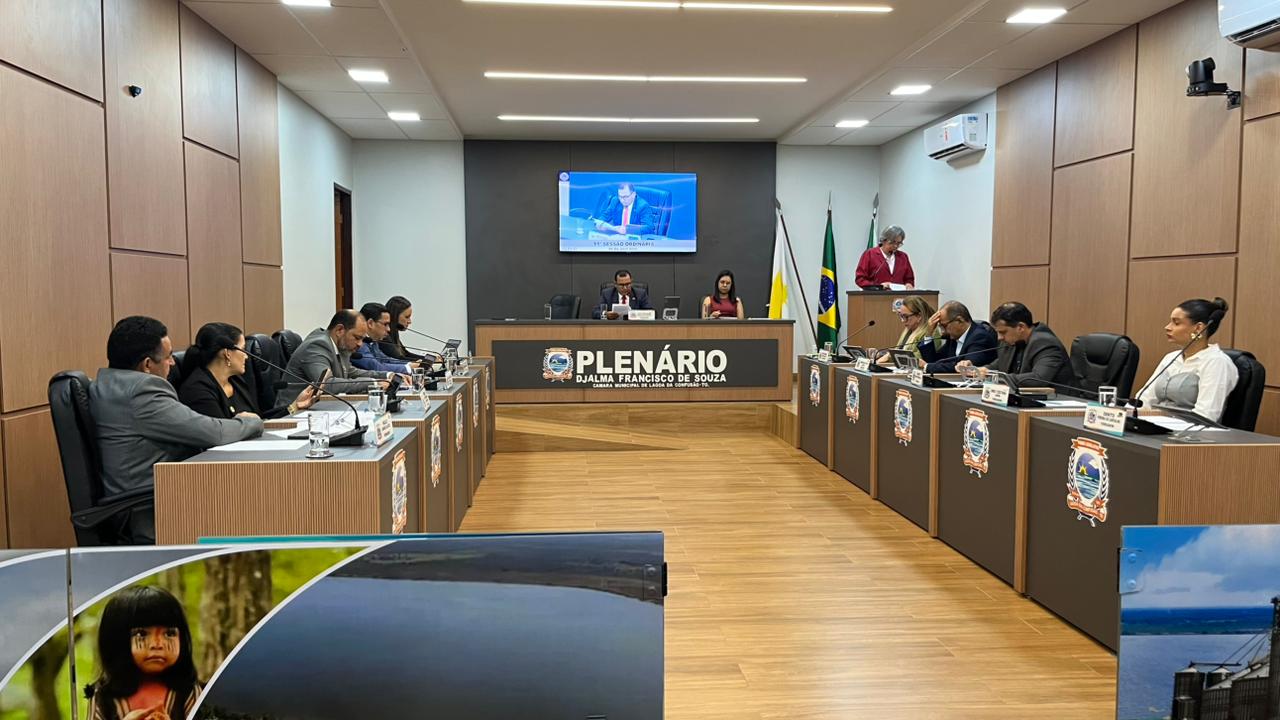 Câmara de Lagoa da Confusão realiza 11ª sessão ordinária e encaminha projetos para análise