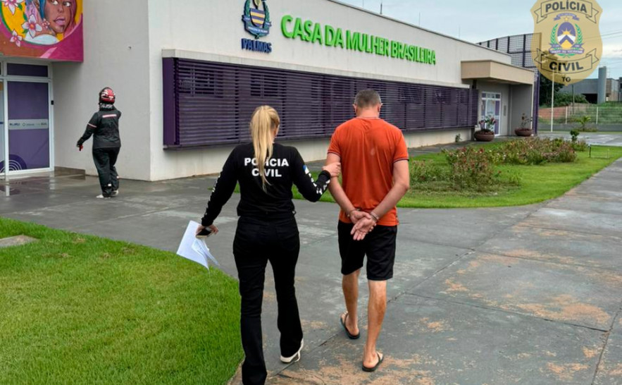 Polícia Civil do Tocantins prende suspeito de estupro de vulnerável contra afilhada de 10 anos, em Palmas