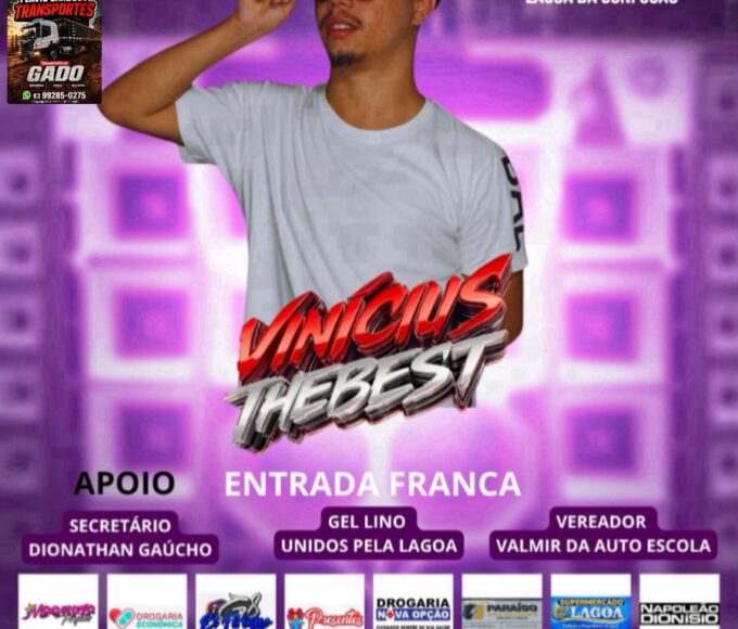 “Sabadera Automotiva” promete agitar Lagoa da Confusão com entrada gratuita e show de Vinicius The Best