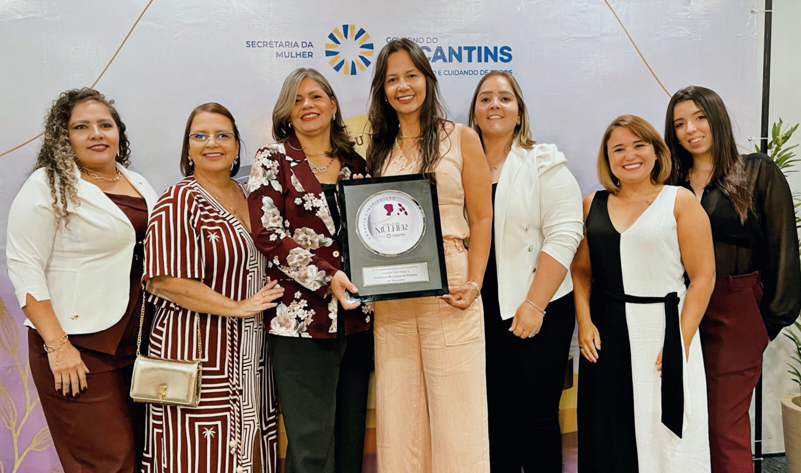 Paraíso do Tocantins recebe Selo Instituição Amiga da Mulher por ações de enfrentamento à violência de gênero