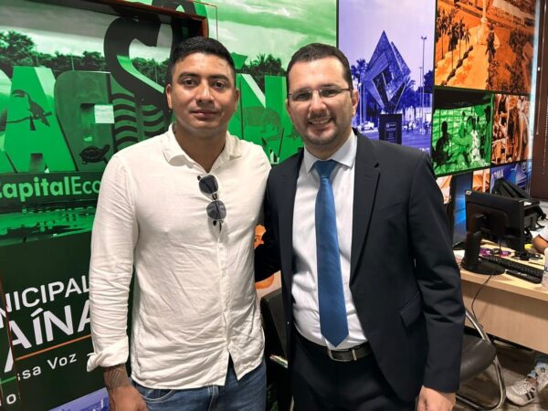 Avanilson Karajá e Marcos Duarte alinham parceria política durante reunião em Araguaína