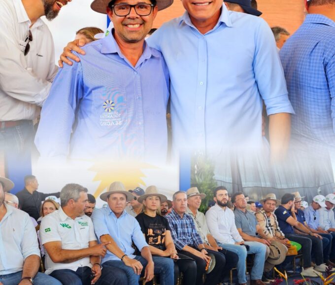 Deputado Nilton Franco participa da abertura da Agrotins 2026 e destaca força do agro tocantinense
