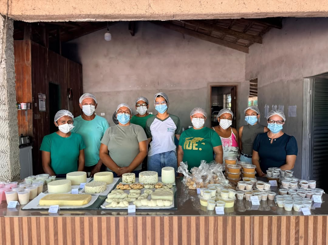 Prefeitura de Santa Rita promove curso de derivados do leite e fortalece qualificação no campo