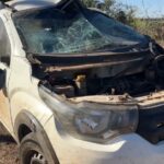 Colisão com animal na BR-242 termina em capotamento e deixa adolescente gravemente ferido em Formoso do Araguaia