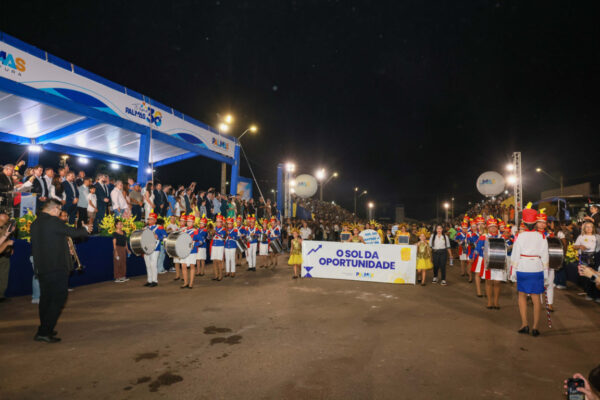 Palmas celebra 37 anos com desfile cívico, entregas de obras e programação cultural e esportiva