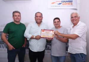 Senador Eduardo Gomes cumpre agenda com BRK, produtores rurais e lideranças políticas em Palmas