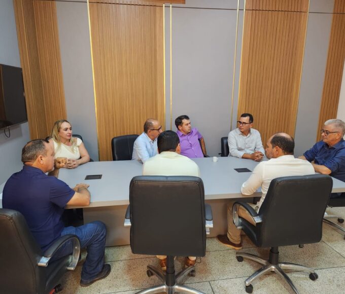 Vereadores de Lagoa da Confusão discutem melhorias no trânsito e retorno de vistorias em reunião com presidente do Detran
