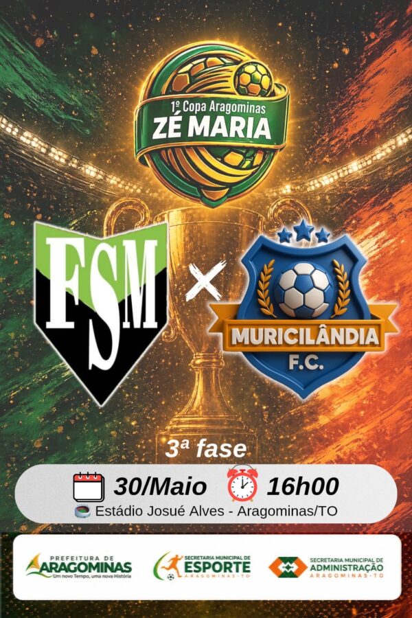 FSM entra em campo neste sábado pela 3ª fase da 1ª Copa Aragominas Zé Maria