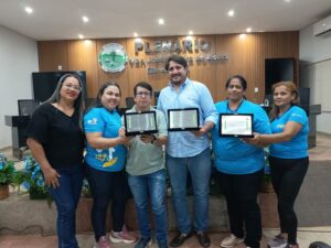 Câmara de Palmeirópolis homenageia Casa de Apoio Nova Esperança e concede Título de Cidadão Honorário a Eduardo Fortes