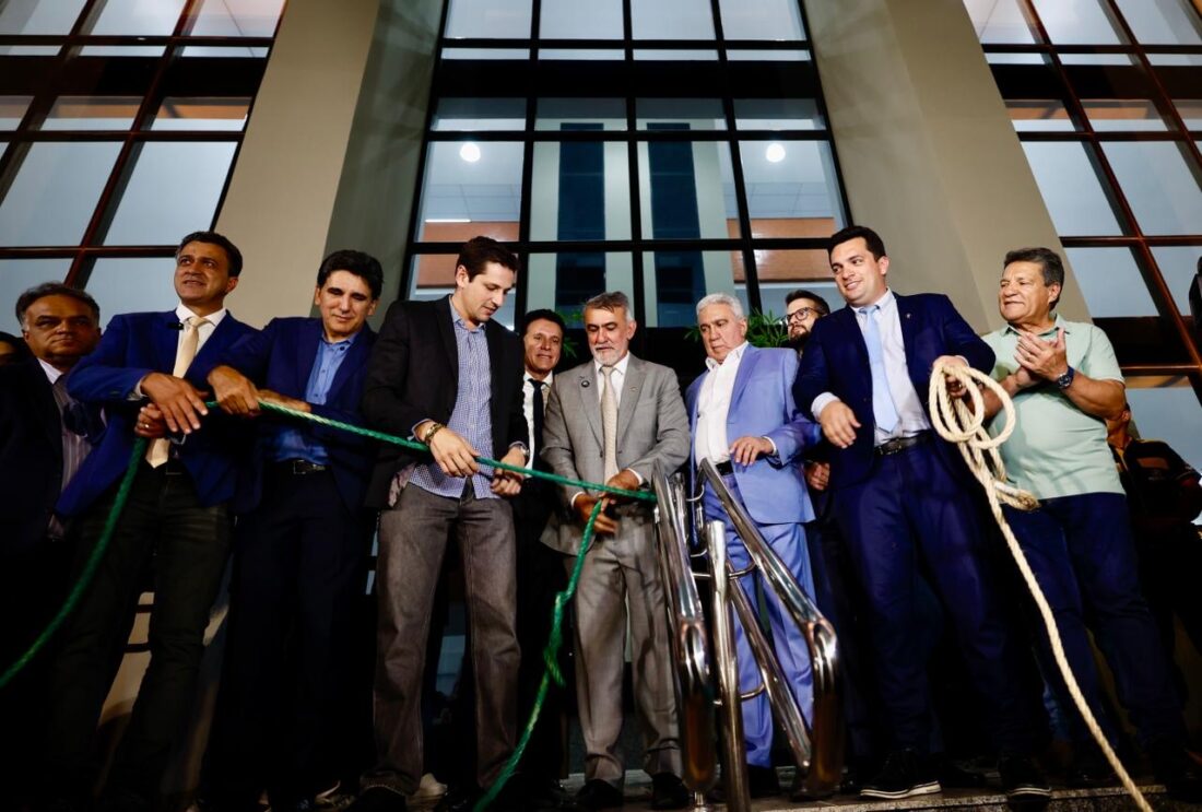 Osires Damaso prestigia inauguração do novo anexo da Aleto e destaca legado de Raimundo Moreira