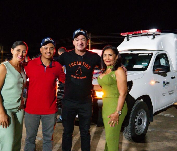 Alexandre Guimarães entrega ambulância para reforçar atendimento de saúde em Cariri do Tocantins