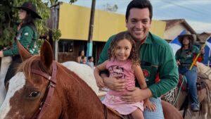 Deputado Gutierres Torquato participa da Cavalgada de Verão 2026 e é recebido por lideranças e moradores em Lagoa da Confusão