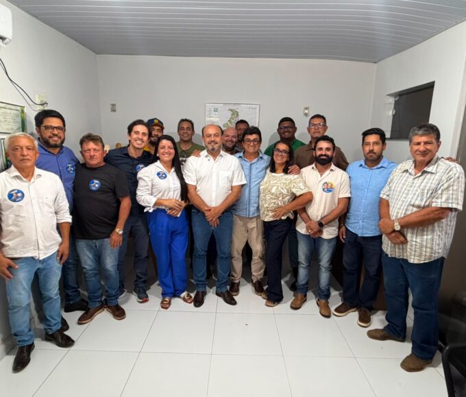 Sandoval fortalece candidatura em Colinas com apoio do prefeito Zé Nagru e lideranças políticas
