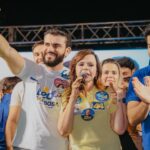 Dorinha destaca proposta de primeiro emprego e recebe apoio de Wanderlei em grandes eventos em Taquaralto