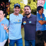 Em Palmas, Cinthia Ribeiro, Júnior Geo e Vinícius Pires reforçam apoio a Alexandre Guimarães ao Senado
