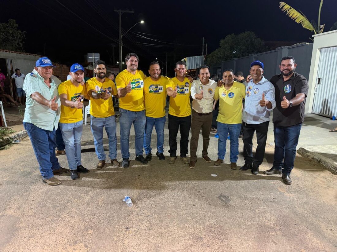 Receptividade e reconhecimento marcam campanha de Eduardo Fortes em Palmeirópolis e São Salvador