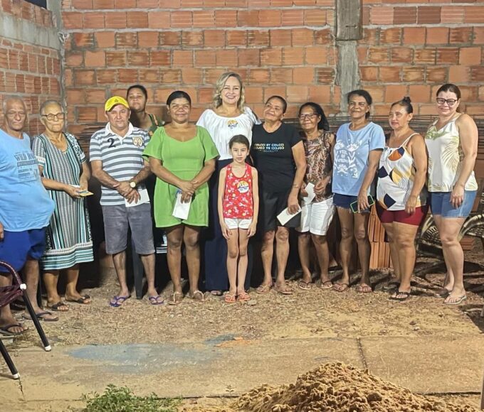Subtenente Maxiany ouve demandas e recebe apoio de moradores do Jardim Vitória II, em Palmas