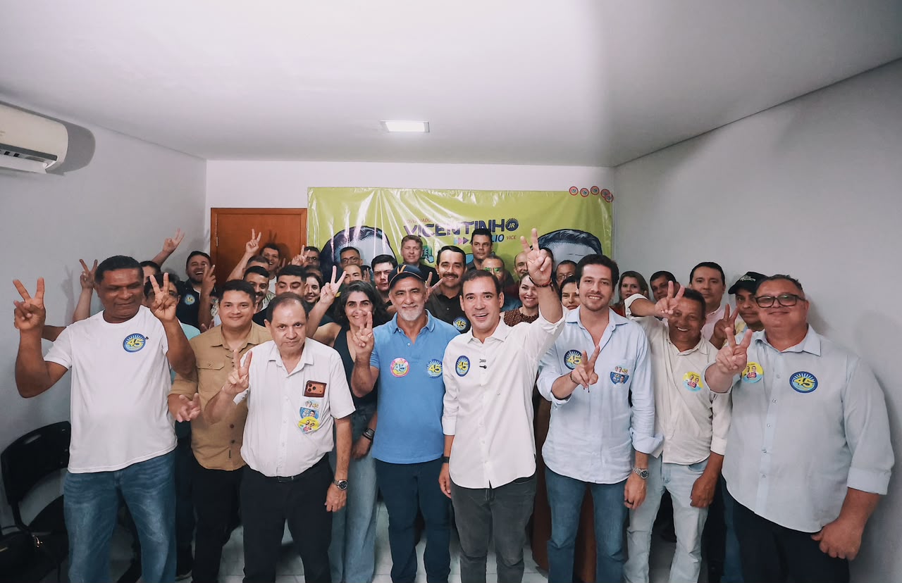 Oficiais da Polícia Militar declaram apoio a Vicentinho Júnior e defendem renovação na segurança pública do Tocantins