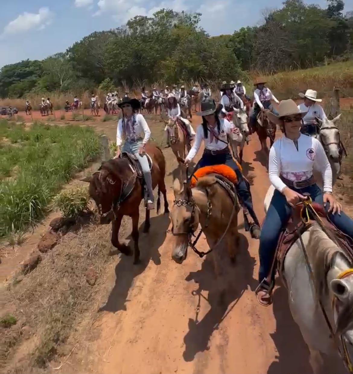Lagoa da Confusão realiza primeira cavalgada exclusivamente feminina, a Damas da Sela