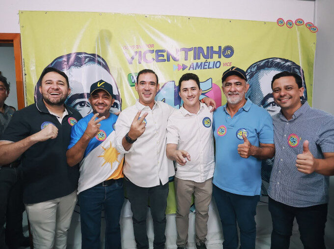 Vicentinho Júnior recebe apoio de mais três vereadores de Porto Nacional e Aparecida do Rio Negro