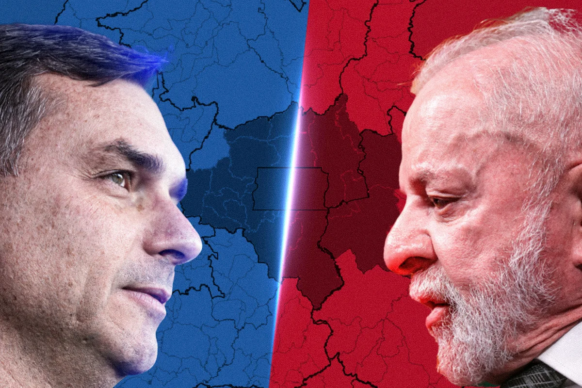 Quaest: Flávio Bolsonaro tem 46% e Lula aparece com 44% no segundo turno